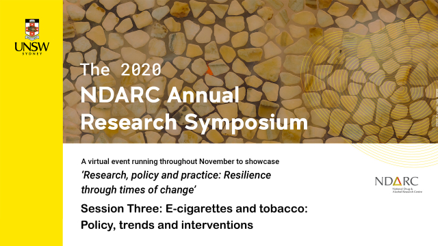 image - NDARC Symposium Session Three Presentation Holding Slide