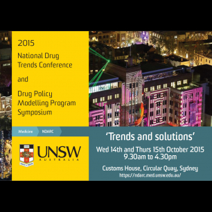 2015 Drug Trends Conference and DPMP Symposium