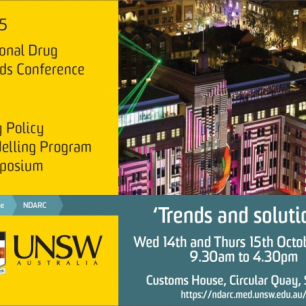 2015 Drug Policy Modelling Program Symposium