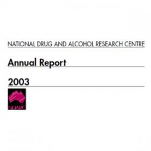 Image: NDARC Annual Report 2003