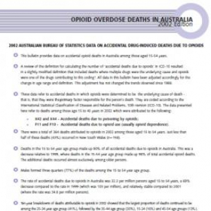 image - Opiod Overdose Deaths In Australia 2002 Edition