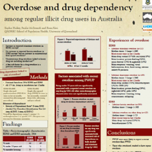 Overdose and drug dependency among regular illicit drug users in Australia.