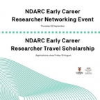 Image -  NDARC Early Career Networking Event and Travel Scholarship