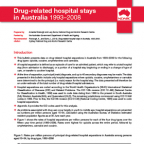 image - Drug Related Hospital Stays In Australia 1993   2008