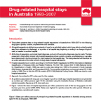 image - Drug Related Hospital Stays In Australia 1993 2007